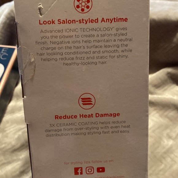 NEW  BUNDLE OF 2 HEAT STYLING TOOLS FOR HAIR - Picture 8 of 9